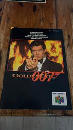 Goldeneye 007 nintendo 64 boekje manual handleiding, Spelcomputers en Games, Games | Nintendo 64, Gebruikt, Shooter, 1 speler