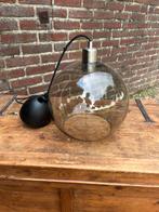Glazen bol hanglamp getint glas, Huis en Inrichting, Ophalen of Verzenden, Zo goed als nieuw, Glas, Minder dan 50 cm