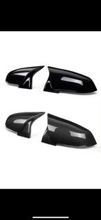 BMW M Performance, M3 spiegelkappen in zwart of carbon, Ophalen of Verzenden, Nieuw, BMW