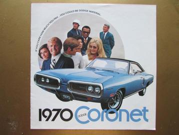 1970 DODGE Coronet prestige brochure, Engels