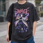 Demon Slayer Anime T-shirt- universeel, Maat 38/40 (M), Zwart, Nieuw, Ophalen of Verzenden
