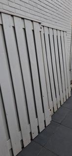 2 x Schutting, Tuin en Terras, Schuttingen, Ophalen, 1 tot 2 meter, Minder dan 3 meter, Zo goed als nieuw