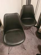 Kuip stoeltjes, Ophalen of Verzenden, Zwart, Twee