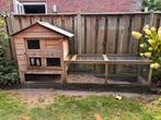 Konijnenhok, Dieren en Toebehoren, Knaagdieren en Konijnen | Hokken en Kooien, Ophalen, 90 cm of meer, Konijn, Hok