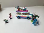 Lego friends telecommunicatie wagen 41333, Ophalen of Verzenden, Zo goed als nieuw, Complete set, Lego