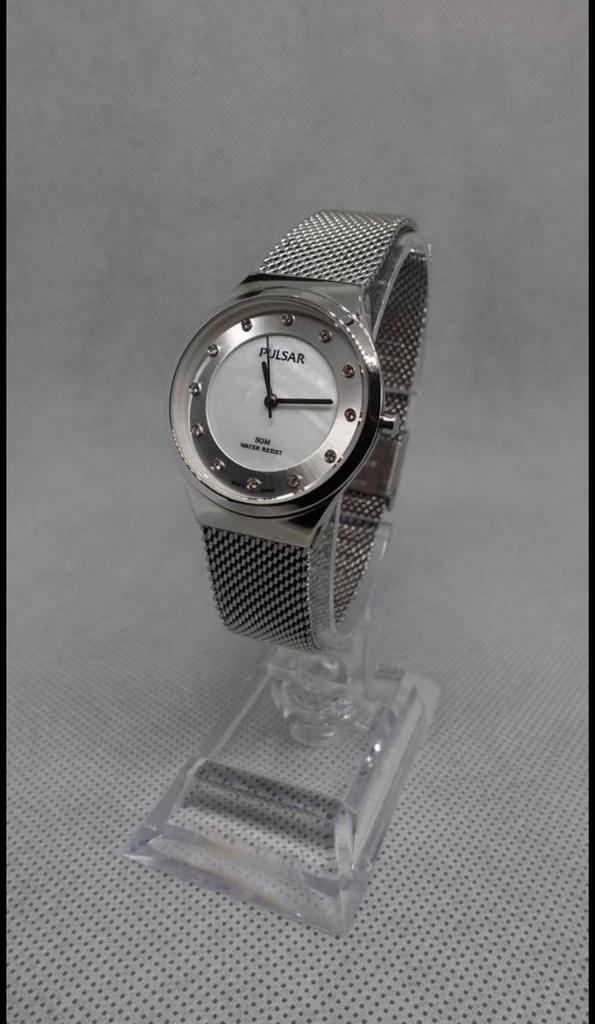 Pulsar dames horloge Mother of pearl, Sieraden, Tassen en Uiterlijk, Horloges | Dames, Zo goed als nieuw, Polshorloge, Overige merken