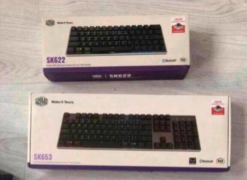 Toetsenbord coolermaster mk730 en gaming muis keyboard, Computers en Software, Toetsenborden, Nieuw, Ophalen of Verzenden