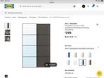 IKEA paxkast, Huis en Inrichting, Ophalen, Overige materialen, 200 cm of meer, 50 tot 100 cm