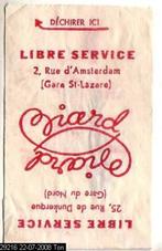 Suikerzakje	Paris (Frankrijk)	Briard Libre Service, Nederland, Verzenden