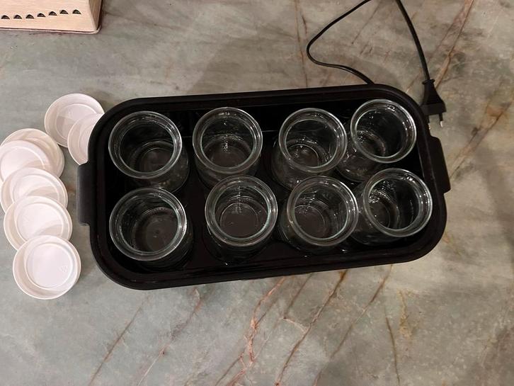 Yoghurtmaker - Zo goed als nieuw, Witgoed en Apparatuur, Keukenmixers, Zo goed als nieuw, 1 tot 2 liter, 1 snelheid, Vaatwasserbestendig