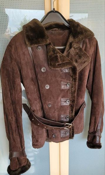 Leren Suède jas beschikbaar voor biedingen
