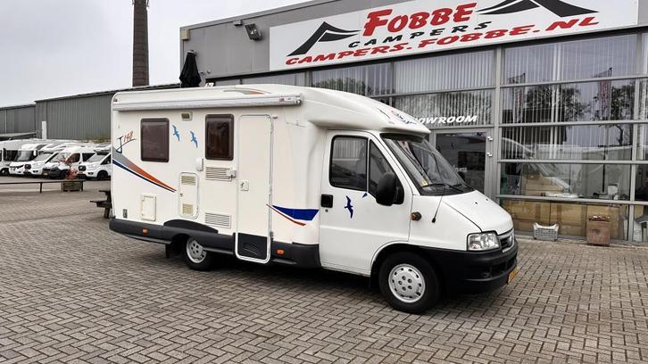 Keurig netjes met Fransbed De Joint J148 Uit 2004|86dkm, Caravans en Kamperen, Campers, Bedrijf, tot en met 2, Half-integraal