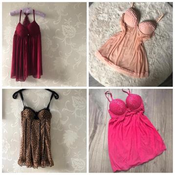 Sleepwear Lingerie Neglige Hunkemoller Kant Ruffles H&M beschikbaar voor biedingen