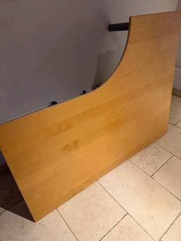 IKEA Galant Bureau - Licht Hout, Grijs - Uitbreidbaar! beschikbaar voor biedingen