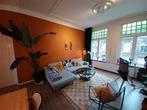 Blauwe hoekbank, Huis en Inrichting, Banken | Bankstellen, Ophalen, 250 tot 300 cm, Gebruikt, Hoekbank