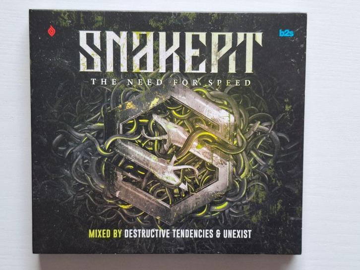 Snakepit 2017 2CD hardcore gabber thunderdome uptempo, Cd's en Dvd's, Cd's | Dance en House, Zo goed als nieuw, Dance Populair