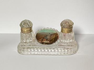 Oud inktpotje ca. 1940 - souvenir uit bedevaartsoord beschikbaar voor biedingen