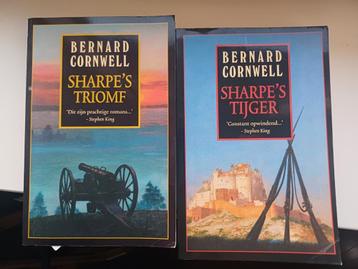 Sharpe Serie - 2 delen Bernard  Cornwell (Nette Staat) beschikbaar voor biedingen