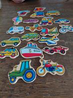 Houten Voertuigmagneten, Ophalen of Verzenden, Zo goed als nieuw