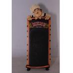 Reclame stoepbord 165 cm - krijtbord, Ophalen, HorecaBeelden, Nieuw, HorecaBeelden