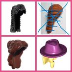 lego diverse haren / hoofddeksel (zie foto), Ophalen of Verzenden, Nieuw, Losse stenen, Lego