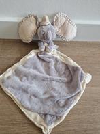 Knuffeldoekje olifant Disney Nicotoy grijs creme K6134, Ophalen of Verzenden, Zo goed als nieuw, Olifant
