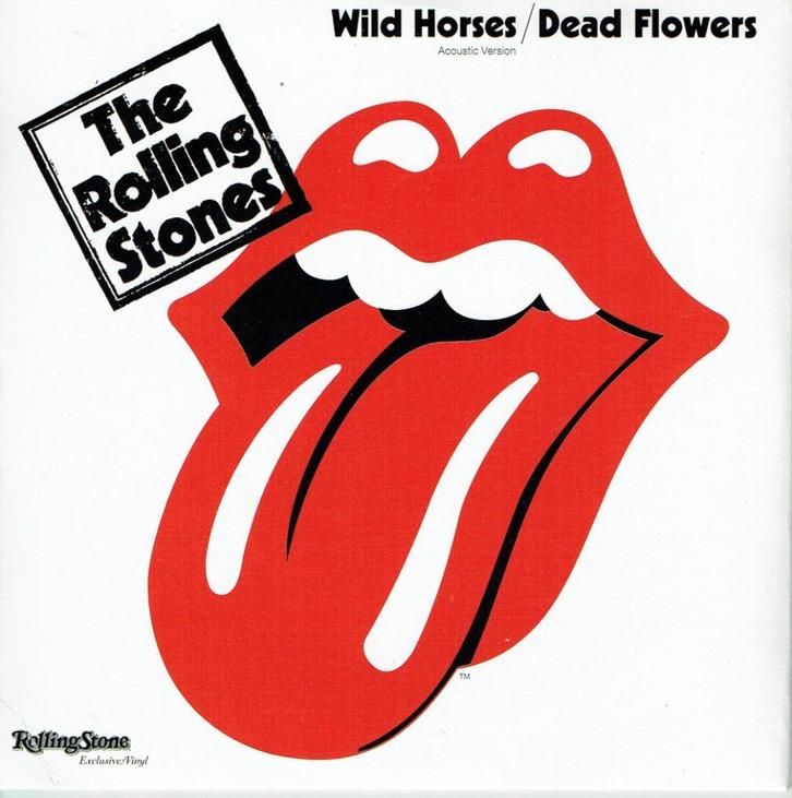 Rolling Stones Vinyl Single "Wild Horses", Cd's en Dvd's, Vinyl Singles, Zo goed als nieuw, Single, Pop, 7 inch, Ophalen of Verzenden