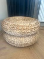 IKEA Alseda voetenbank/ tafel, Ophalen, Zo goed als nieuw, Rond, Riet of Rotan
