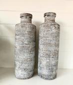HS potterie vazen set nieuw !!, Ophalen of Verzenden, Zo goed als nieuw, Glas, Minder dan 50 cm