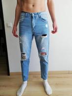 Shein Ripped Jeans – Lichtblauw – Maat M, Shein, Blauw, Ophalen of Verzenden, Zo goed als nieuw