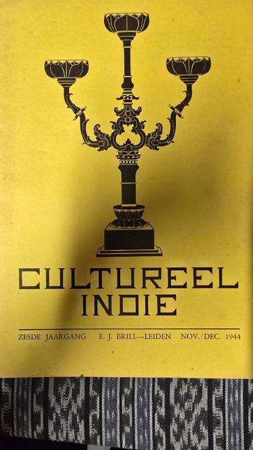 Cultureel Indie 1944 - Historisch Tijdschrift beschikbaar voor biedingen