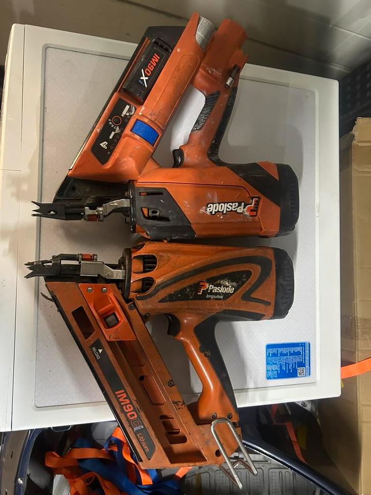 Paslode tackers IM90CI/XI, Hobby en Vrije tijd, Modelbouw | Radiografisch | Overige, Zo goed als nieuw, Ophalen of Verzenden