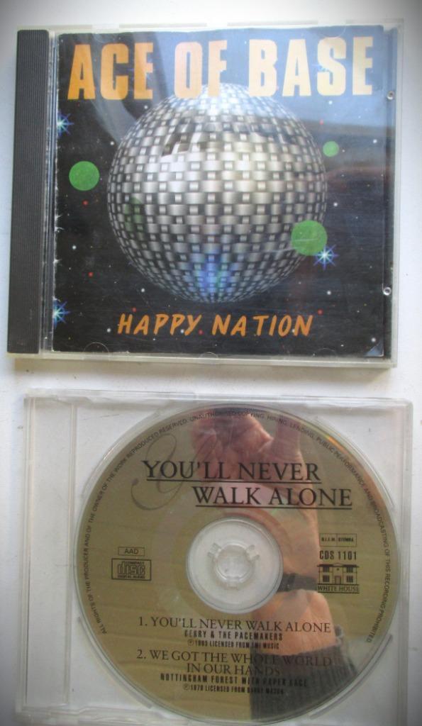 You'll never walk alone Gary Pacemakers~Happy Nation~Ace, Cd's en Dvd's, Cd Singles, Zo goed als nieuw, Pop, 2 t/m 5 singles, Ophalen of Verzenden