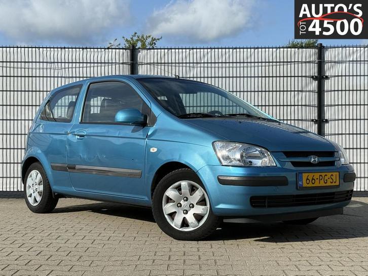 Hyundai Getz 1.3i GL Cool NAP! Nieuwe apk!, Auto's, Hyundai, Bedrijf, Te koop, Getz, Airbags, Airconditioning, Alarm, Centrale vergrendeling
