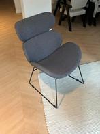 Scandinavische look stoel / fauteuil in grijs, Ophalen, Zo goed als nieuw, Stof, 50 tot 75 cm