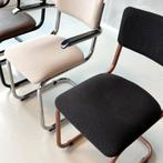 Retro sledestoelen nieuw eetkamerstoelen buisframe prijs p/s, Metaal, Overige kleuren, Nieuw, Ophalen of Verzenden