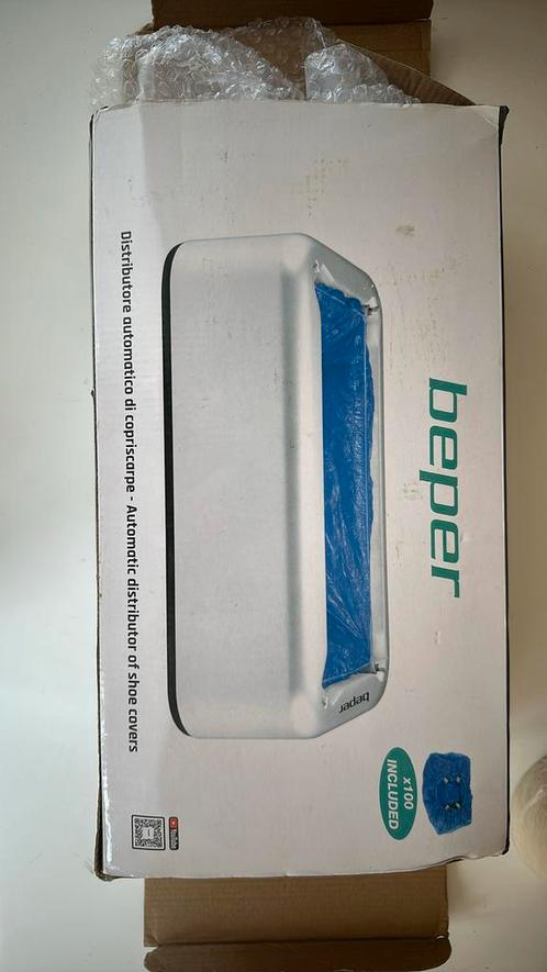 Beper Automatische Schoenhoesdispenser + 100 Hoezen, Computers en Software, Routers en Modems, Zo goed als nieuw, Ophalen of Verzenden