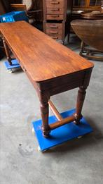 Antieke engelse sidetable met lades, Antiek en Kunst, Antiek | Meubels | Tafels, Ophalen