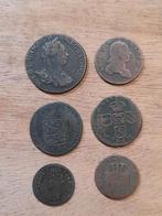 6 bronzen munten, Ophalen of Verzenden, Overige landen