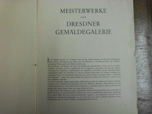 Meisterwerke der Dresdner Gemaldegalerie, Antiek en Kunst, Kunst | Tekeningen en Foto's, Ophalen of Verzenden