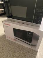 Combimagnetron Sharp zgan, Witgoed en Apparatuur, Magnetrons, Ophalen, Combimagnetron, Zo goed als nieuw, Draaiplateau