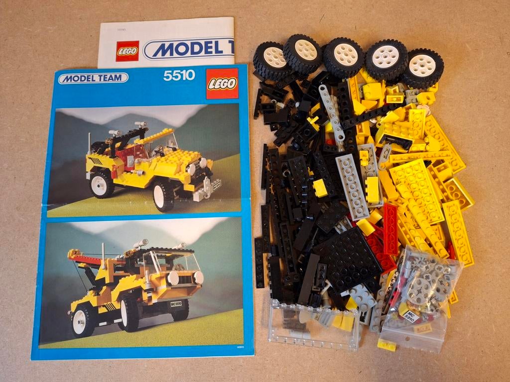 Lego 5510 Off Road 4x4. Jaren 80 Model Team, Lego, 33 Bath Road, Slough, UK, Lego, Ophalen of Verzenden