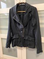 Linnen jasje Cora Kemperman maat S, Kleding | Dames, Zwart, Ophalen of Verzenden, Jasje, Maat 36 (S)