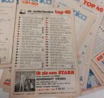 Top 40 velletjes Radio Veronica 1974 - 38 stuks, Verzenden, Gebruikt, Boek, Tijdschrift of Artikel