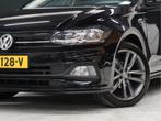 Volkswagen Polo 1.0 TSI Highline R-line [ADAPTIVE CRUISE CON, Auto's, Volkswagen, Stof, Gebruikt, Zwart, Bedrijf
