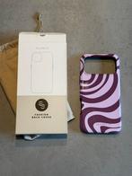 Selencia Vivid case Wavy Swirl Pink Plum iPhone 17 Pro Max, Ophalen of Verzenden, Nieuw, IPhone 14 Pro Max, Hoesje of Tasje