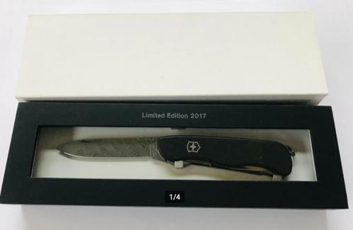 Victorinox OUTRIDER 2017 Limited Edition DAMASCUS /DAMAST Sw, Caravans en Kamperen, Kampeergereedschap, Nieuw, Ophalen of Verzenden