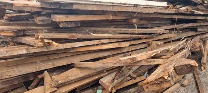 Gratis haardhout, stookhout 20m3, Tuin en Terras, Haardhout, 6 m³ of meer, Ophalen