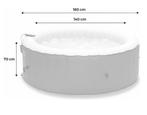 Jacuzzi MSPA  Kili 4 persoons 180 cm diameter, Tuin en Terras, Jacuzzi's, Zo goed als nieuw, Ophalen