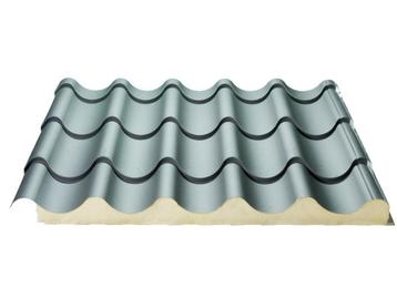 Geïsoleerde dakpanplaat | Dakpanplaat met isolatie | 40 mm 